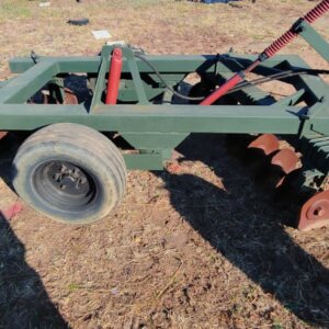 Alternative view of 18 Disc Agrico Disc Harrow / Eg