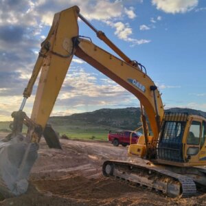 Alternative view of Case CX210 Excavator / Graafmasjien