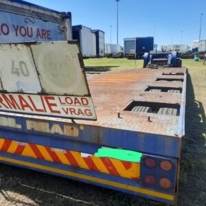 Alternative view of 4 As / Axle Kearney Gooseneck Platbak Sleepwa / Flatbed Trailer