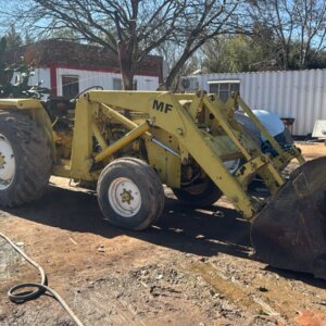 Massey Ferguson 50 Trekker met Voorlaaier / Tractor with Loader