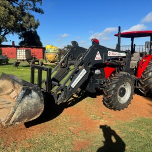 Case iH JX95 4WD Trekker met Laaigraaf / Tractor with Loader