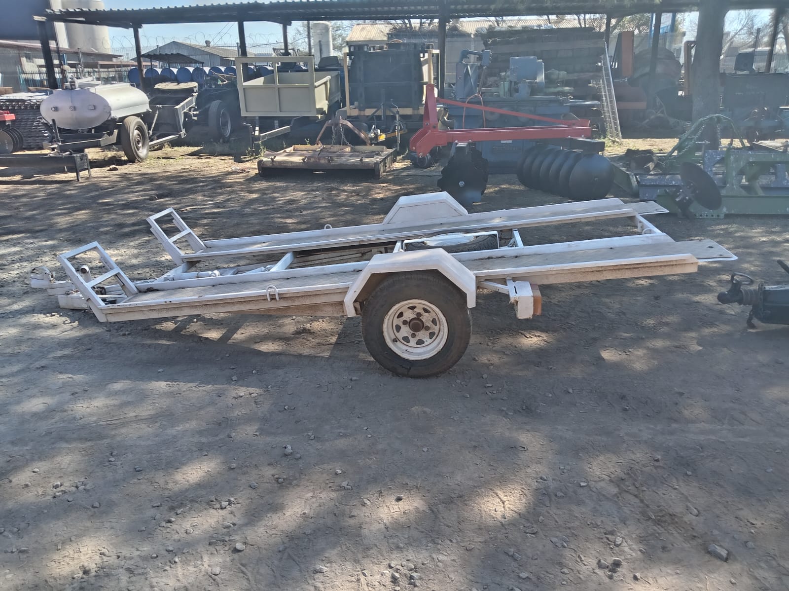 Enkel As / Single Axle Gholf Kar Sleepwa / Golf Car Trailer
