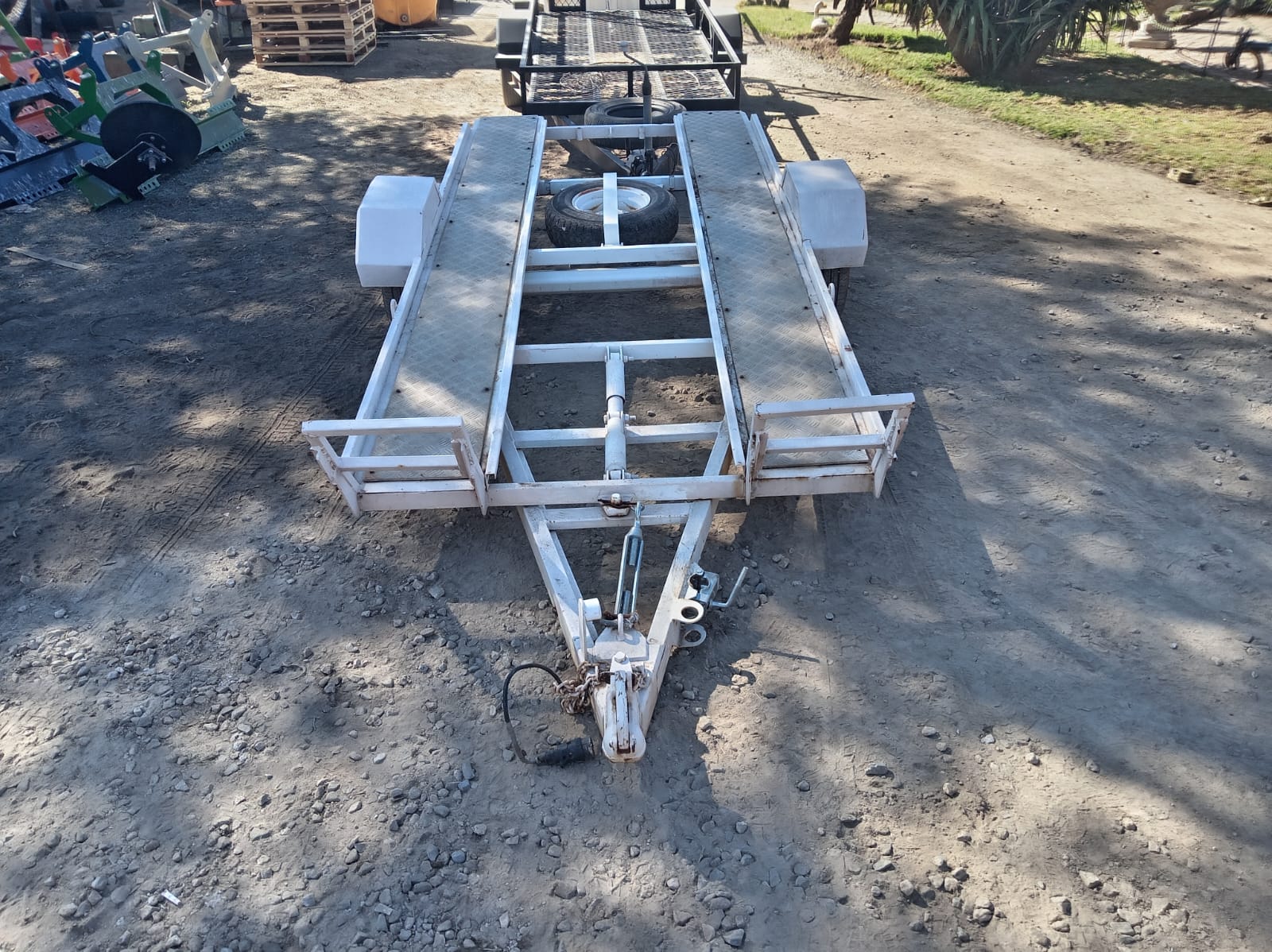 Enkel As / Single Axle Gholf Kar Sleepwa / Golf Car Trailer - Image 5