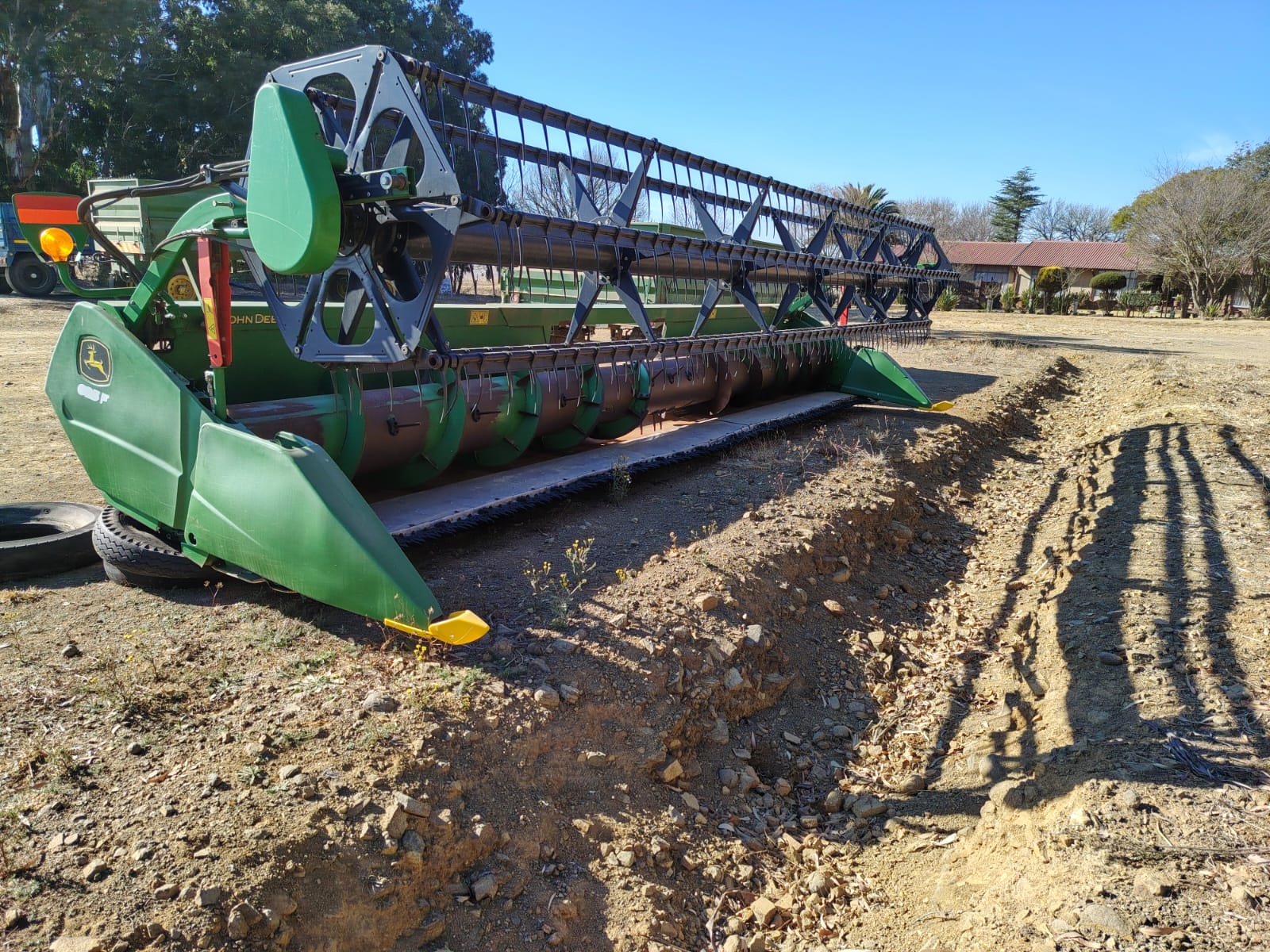 John Deere 9670 STS Stroper / Combine Harvester with 894 Header and 625F Flex Table - Image 2