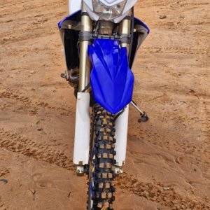 Alternative view of Yamaha WR 450 Motorfiets / Motorcycle