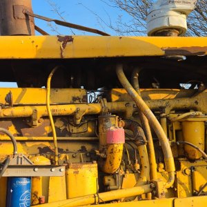 Alternative view of CAT D8R Dozer / Stootskraper