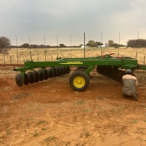 12x12 John Deere Hydraulic Offset Disc Harrow / Dis