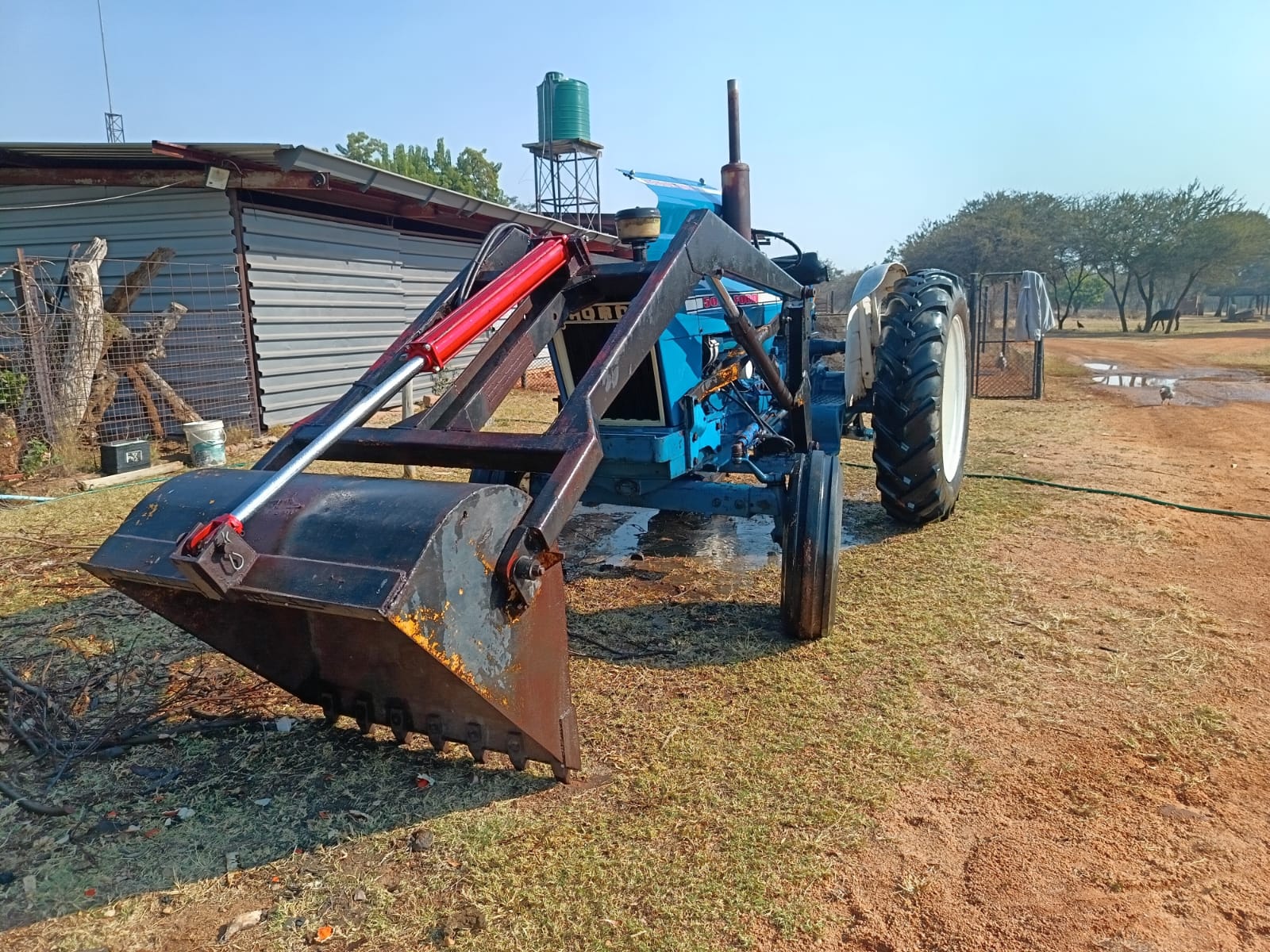 Ford 5000 Trekker met Laaigraaf / Tractor with Loader - Image 3
