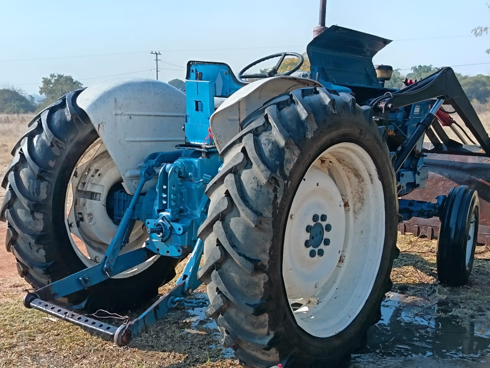 Ford 5000 Trekker met Laaigraaf / Tractor with Loader - Image 6