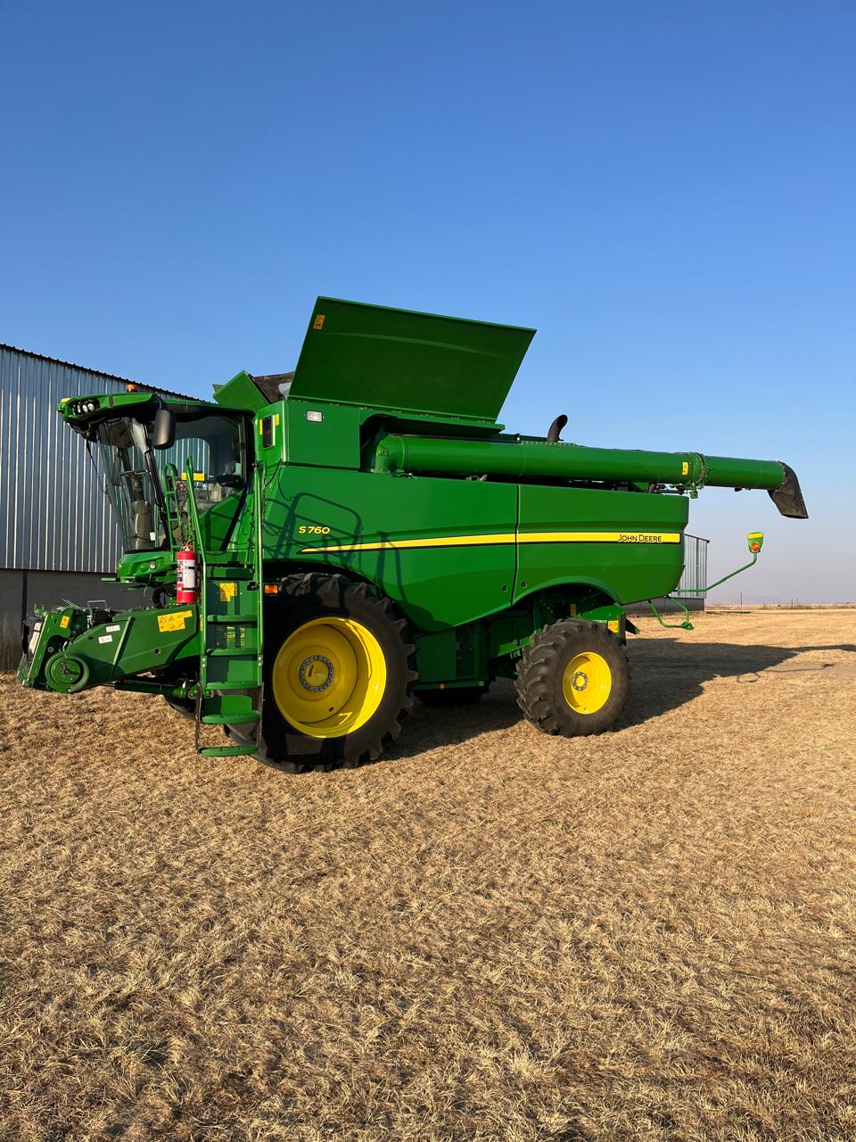 John Deere S760 Combine Harvester / Stroper