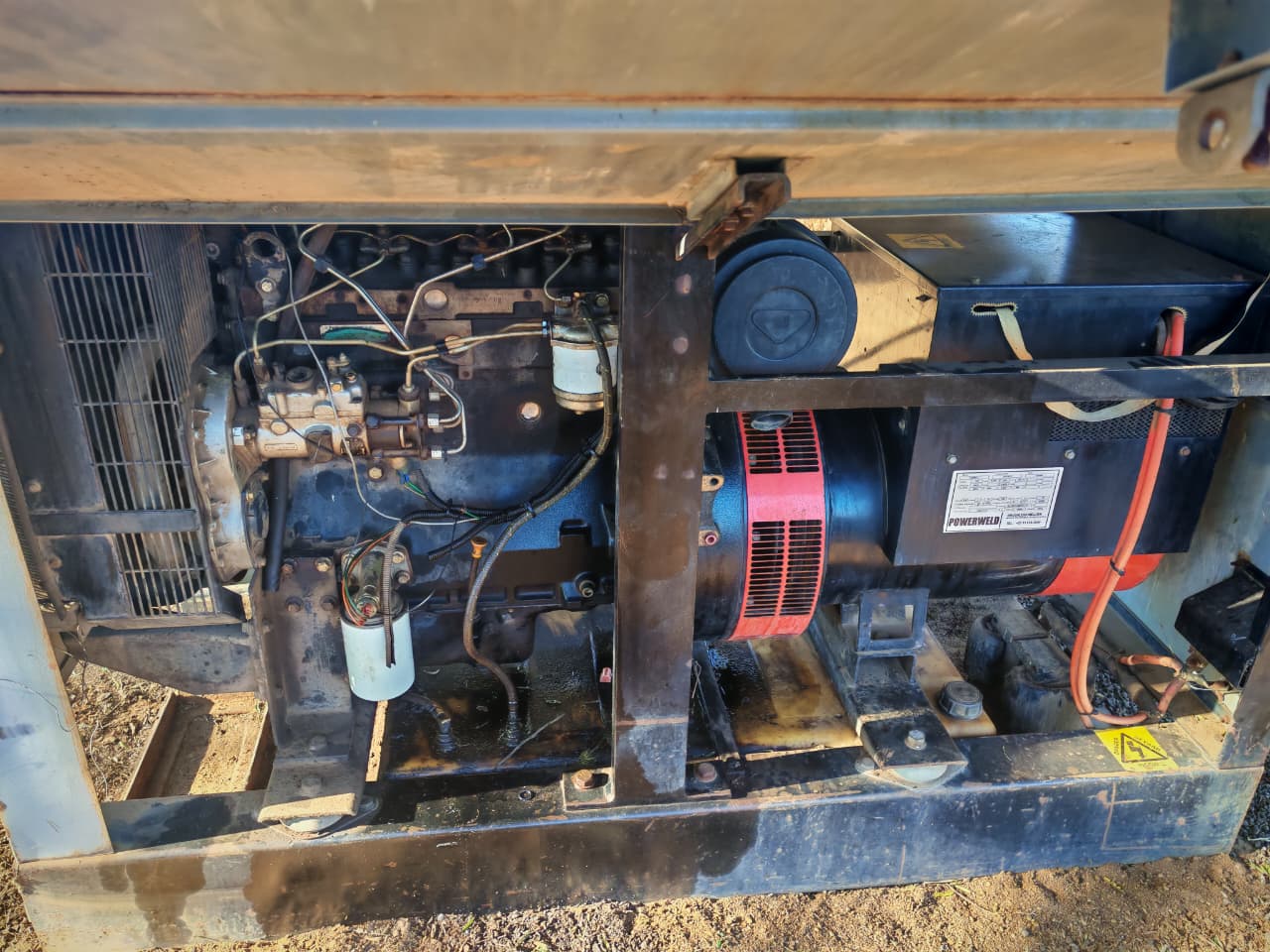 Perkins Diesel Generator/Welder - Image 3