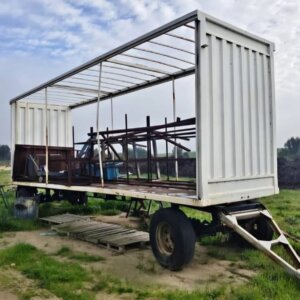 9 m Drawbar Trailer / Trekstangs Sleepwa