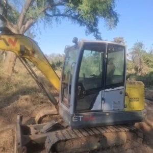 Alternative view of Wacker Neuson ET66 Mini Excavator / Graafmasjien