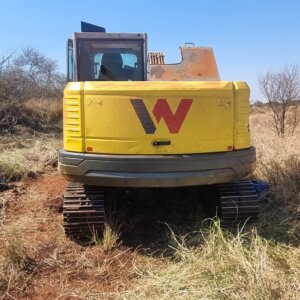 Alternative view of Wacker Neuson Mini Excavator / Graafmasjien