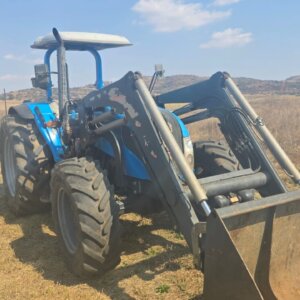 Landini 5-100H 4WD Trekker met Laaigraaf / Tractor with Loader