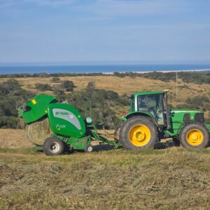 Alternative view of McHale F5500 Baler