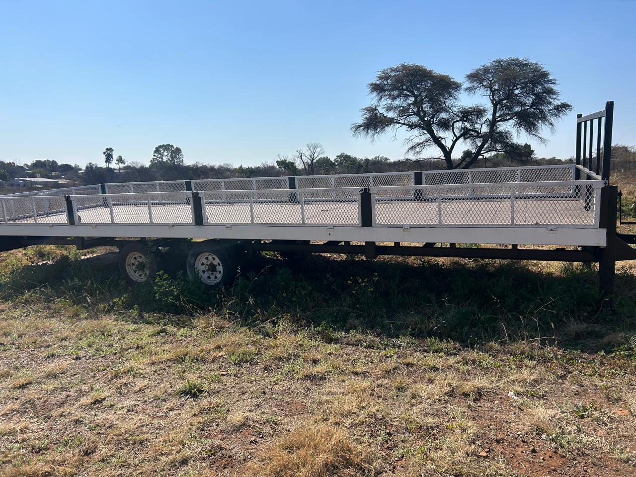 10 m Kido Staalwerker Trailer / Sleepwa