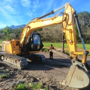 JCB JS140 Excavator / Graafmasjien