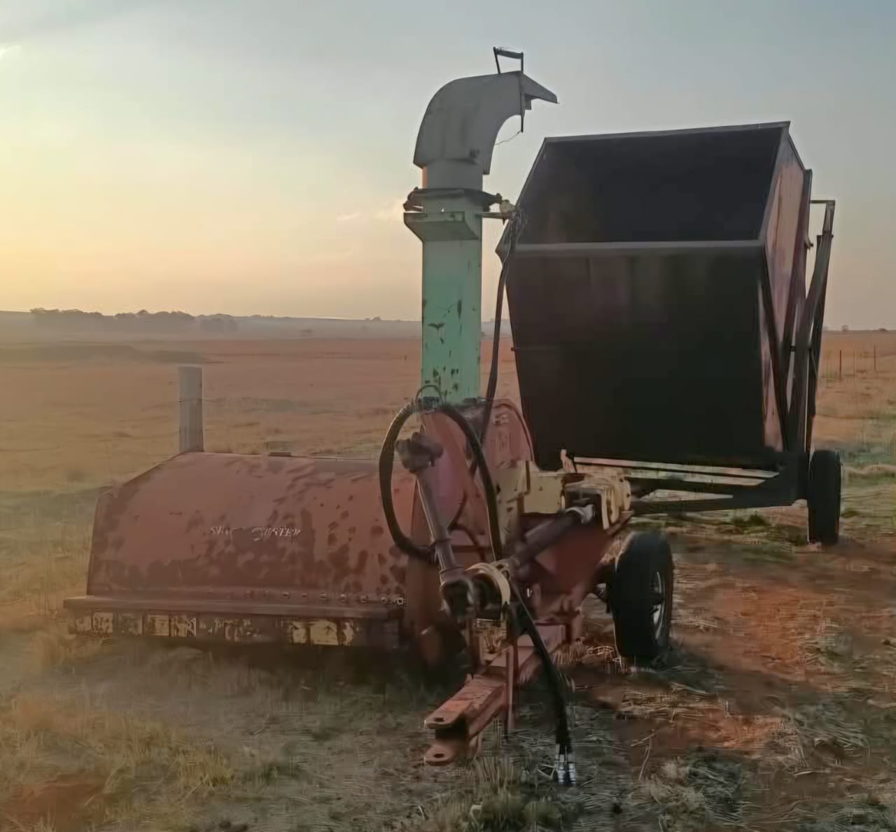 Staalmeester Chopper with Cart / met Blare Kar