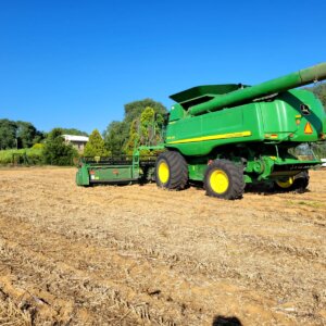 Alternative view of John Deere 9770 STS Stroper / Combine Harvester