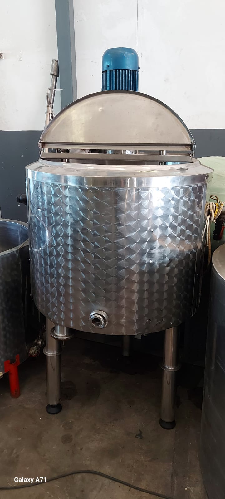 200 L Jacketed Mixer Pot / Meng Pot met Omhulsel