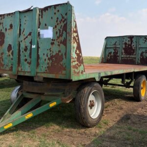 10 Ton Platbakwa / Flatbed Trailer