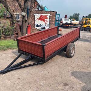 Alternative view of Enkel As Plaas Sleepwa / Single Axle Farm Trailer