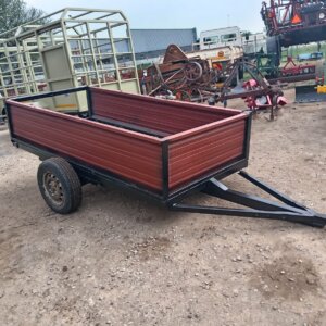 Enkel As Plaas Sleepwa / Single Axle Farm Trailer