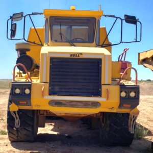 Alternative view of 2 x Bell B40C Articulated Dump Trucks