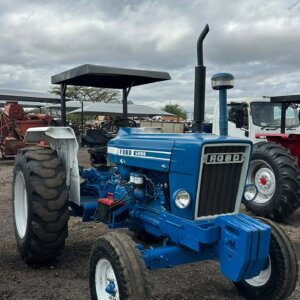 Ford 5600 4x2 Trekker met Ploeg / Tractor with Plough